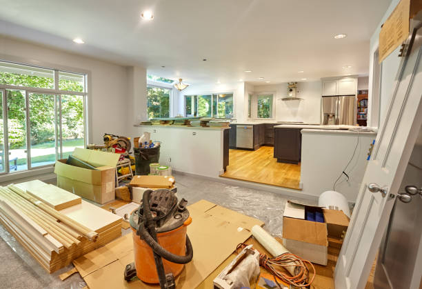 Professional Kitchen Renovation technician working in Medina, WA